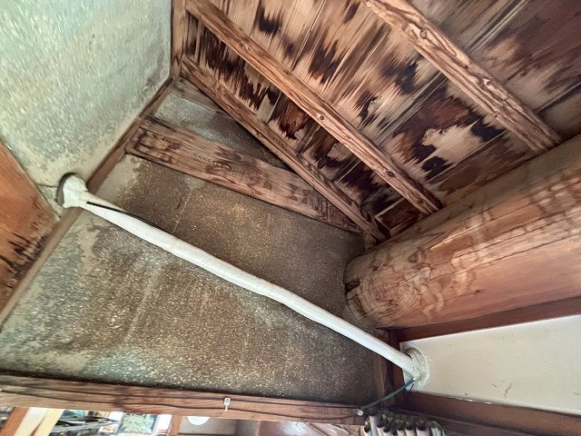 室内木部の腐食状況